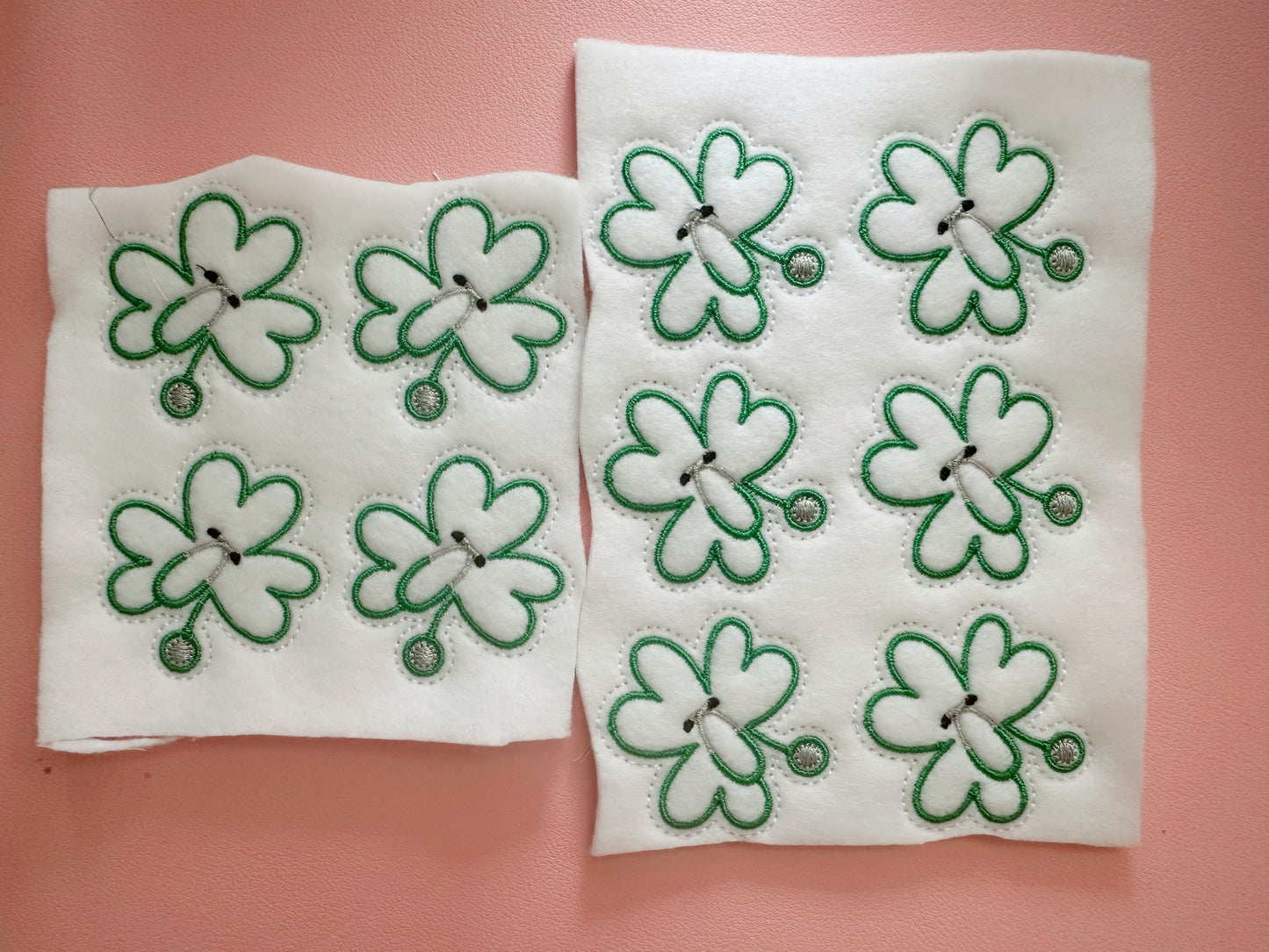 Shamrock Stethoscope Felties, Bundle Sheets
