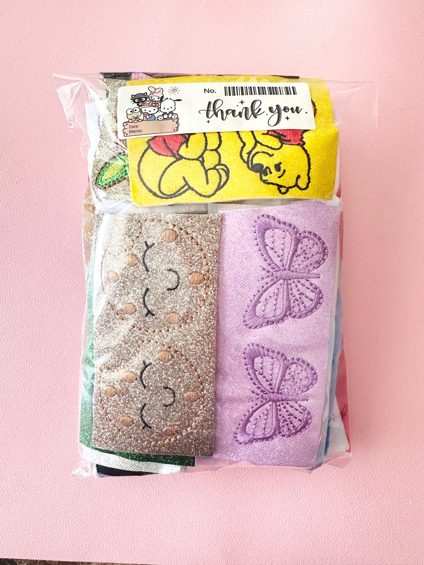 65 pcs as pictured Felties, Bundle Sheets