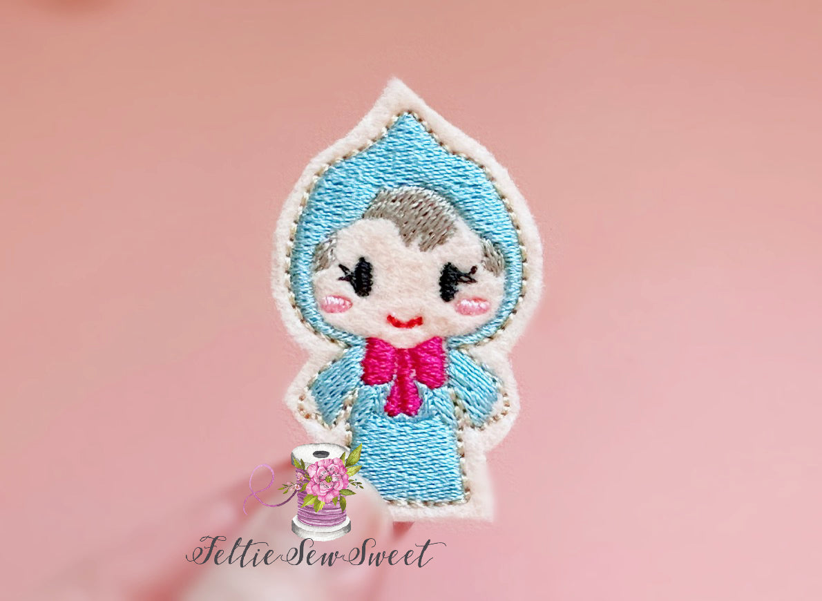 Fairy Godmother feltie, fairytale inspired Felties