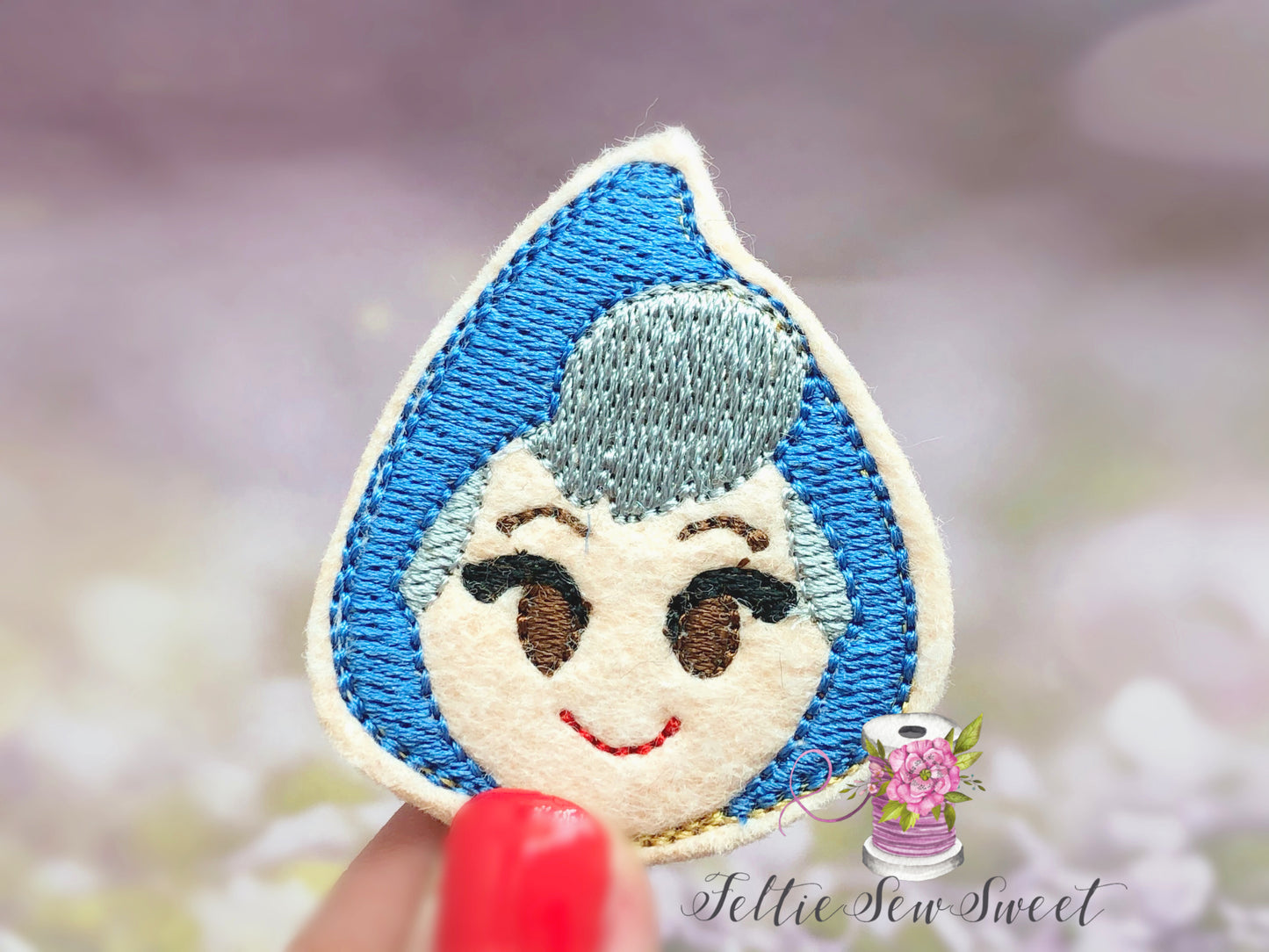 Fairy Godmother feltie, fairytale inspired Felties