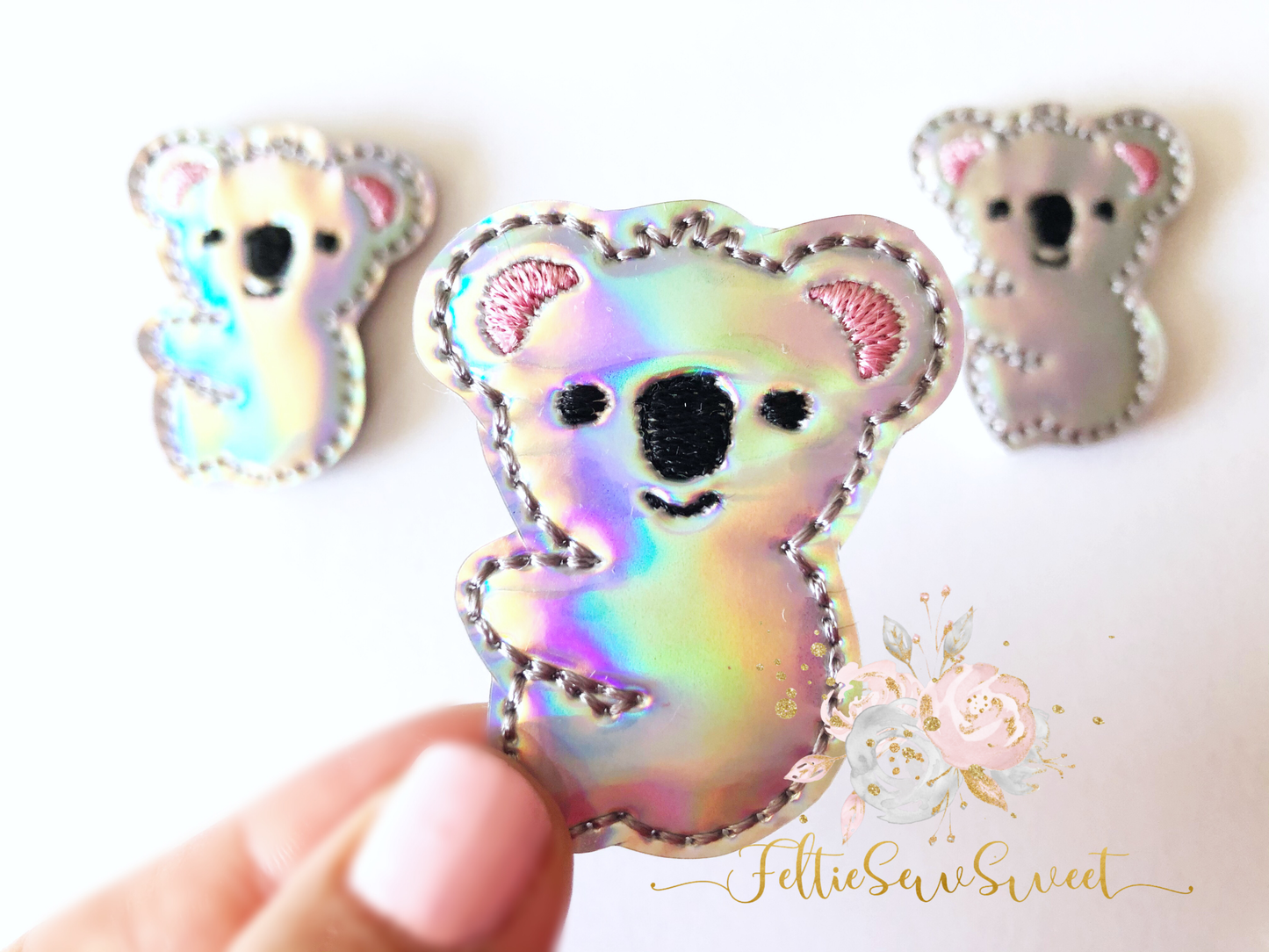 Koala Full Body Felties, Animal Felties, Dollar Felties