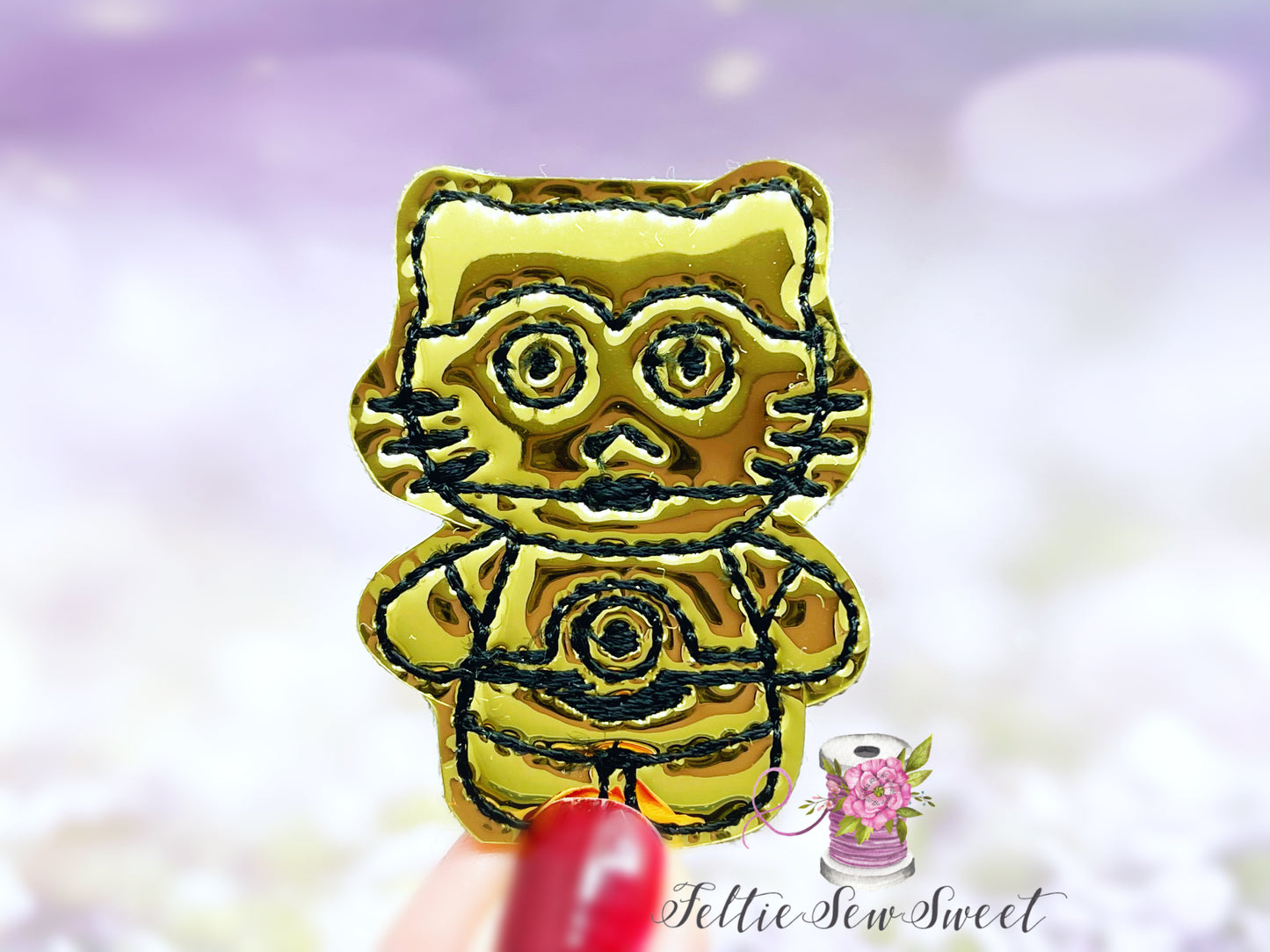 Kitty War c3po Felties, Movie inspired Felties