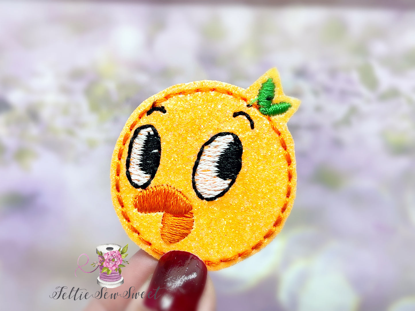 Orange Bird Feltie, Animal feltie