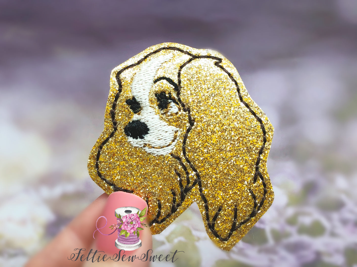 Girl Dog Feltie, Animal Felties