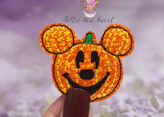 Mouse Pumpkin Felties, Halloween Felties