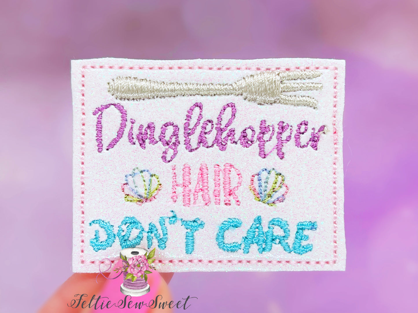 Mermaid Hair Don’t Care Felties, Princess Inspired Felties