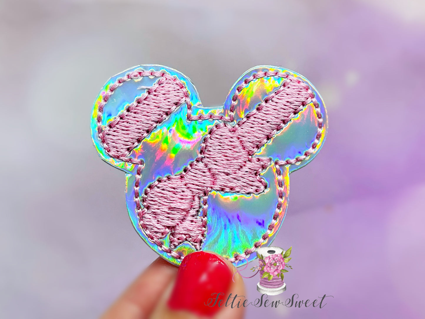 Christmas Mouse shape gift Felties, Christmas Felties