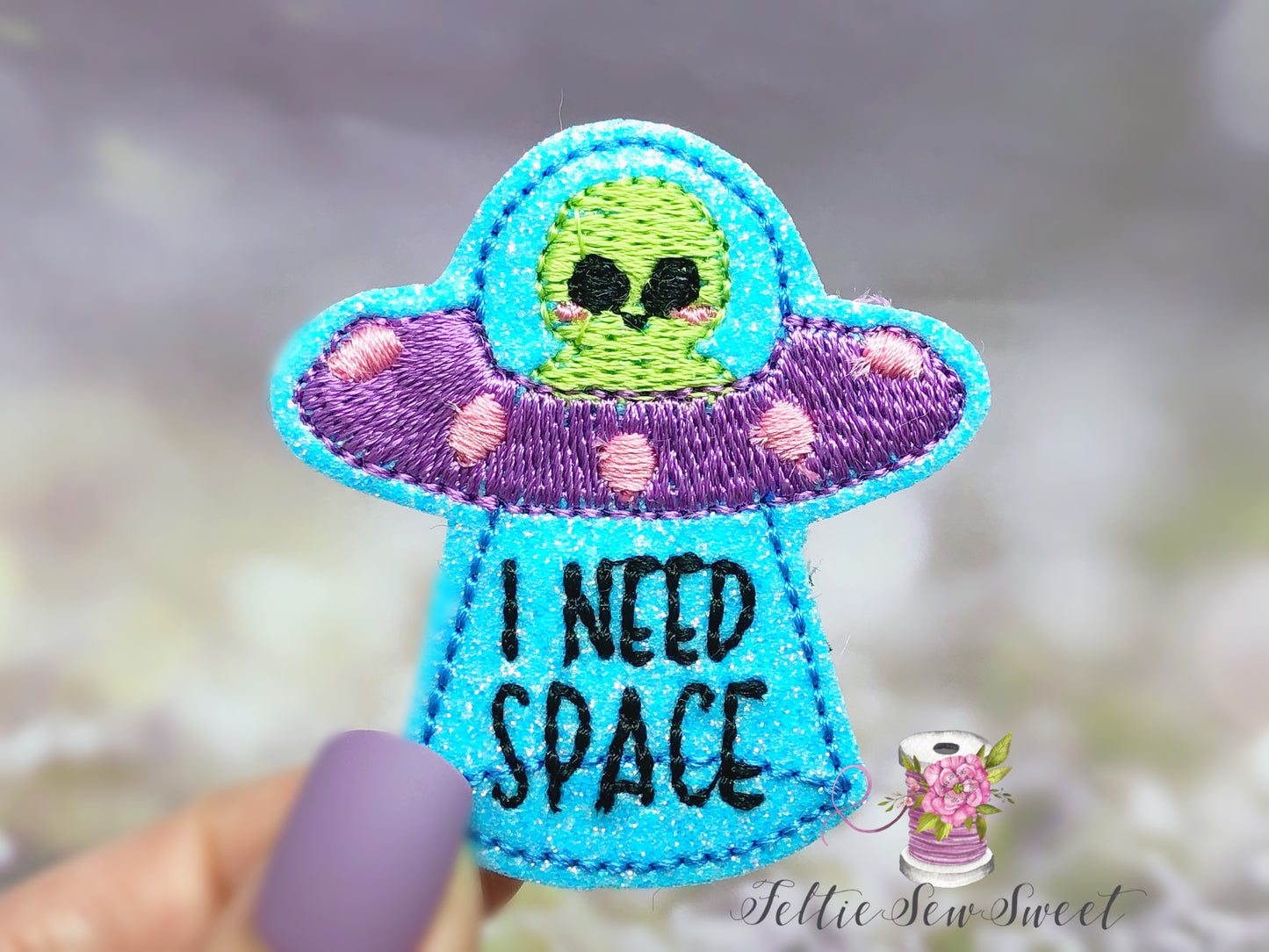 UFO spaceship Felties, Movie Inspired Felties