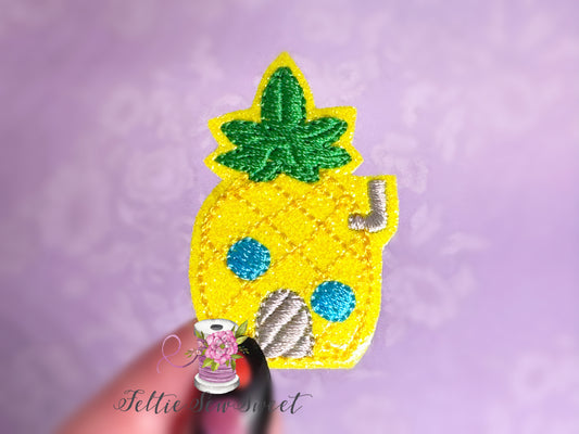 Pineapple house feltie, Movie Inspired Felties