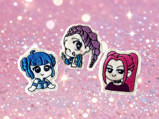 Huntrix Girls Felties, Movie Inspired Felties