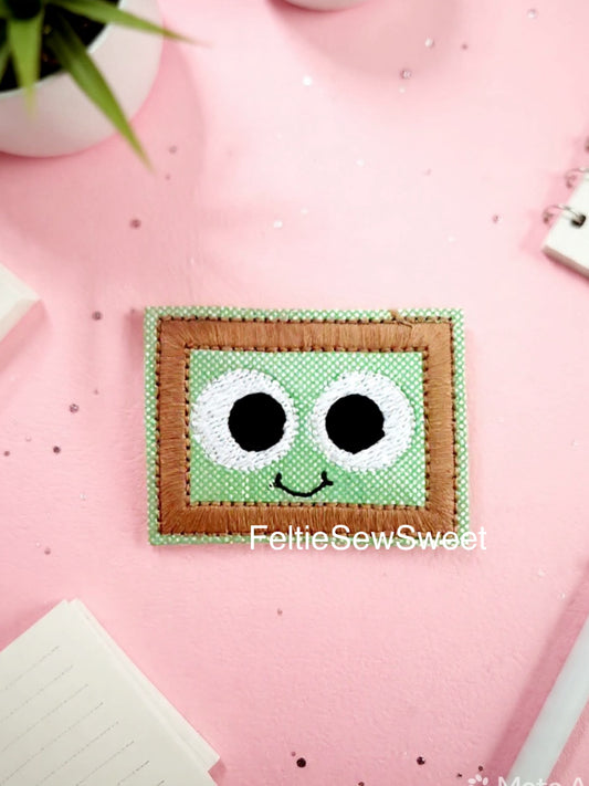 Big Eyed chalkboard Felties, School Felties