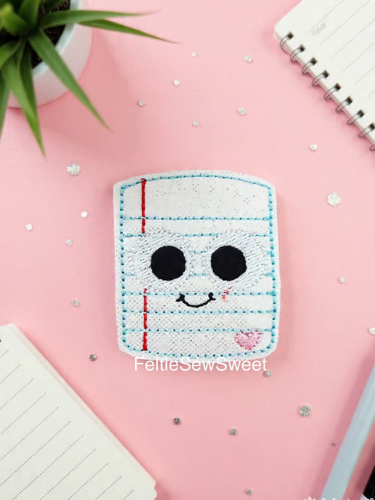 Big Eyed Paper Felties, School Felties