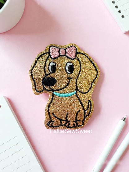 Doxie Dog Felties, Animal Felties