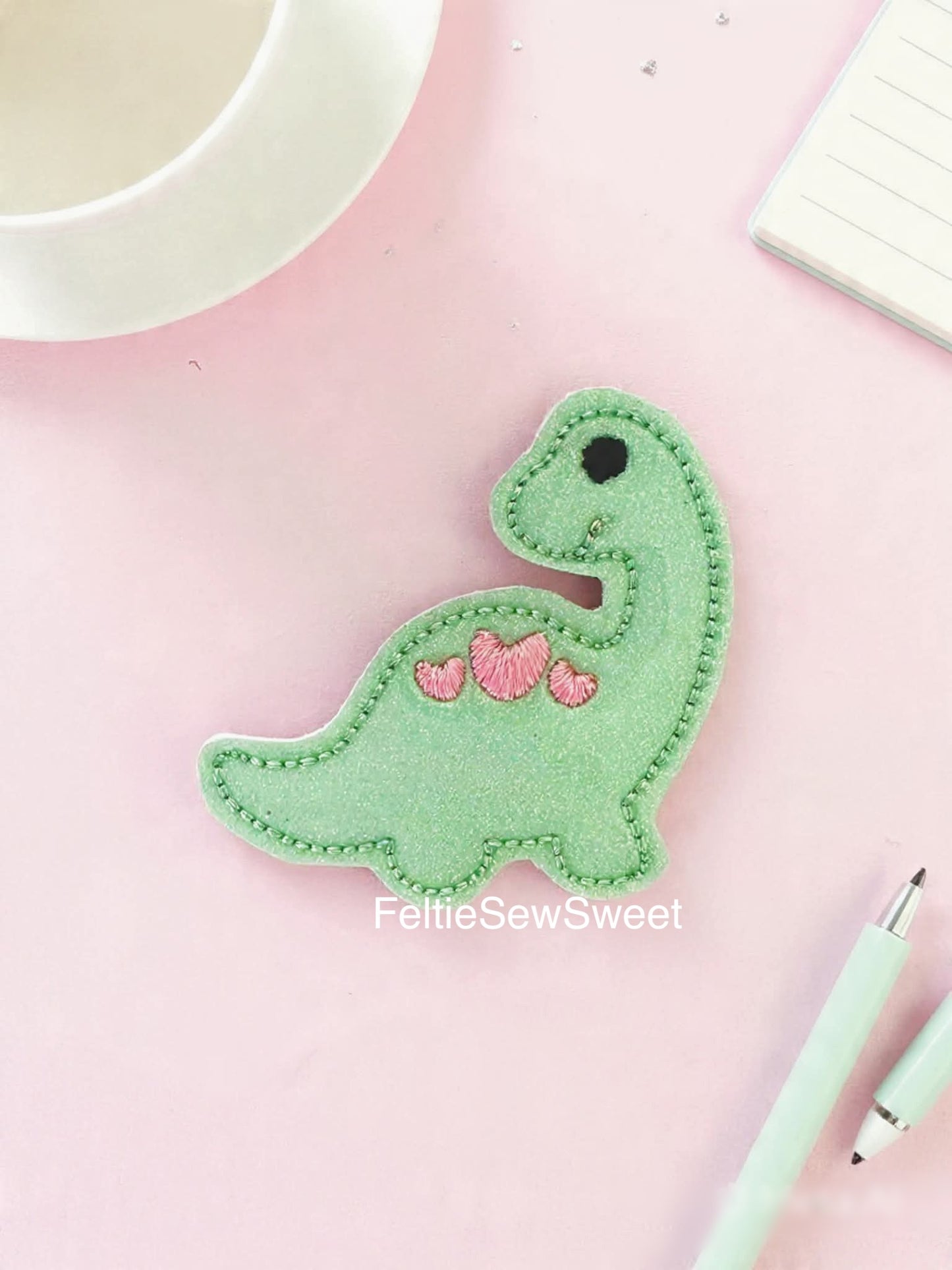 Dinosaur Heart Felties, Animal Felties