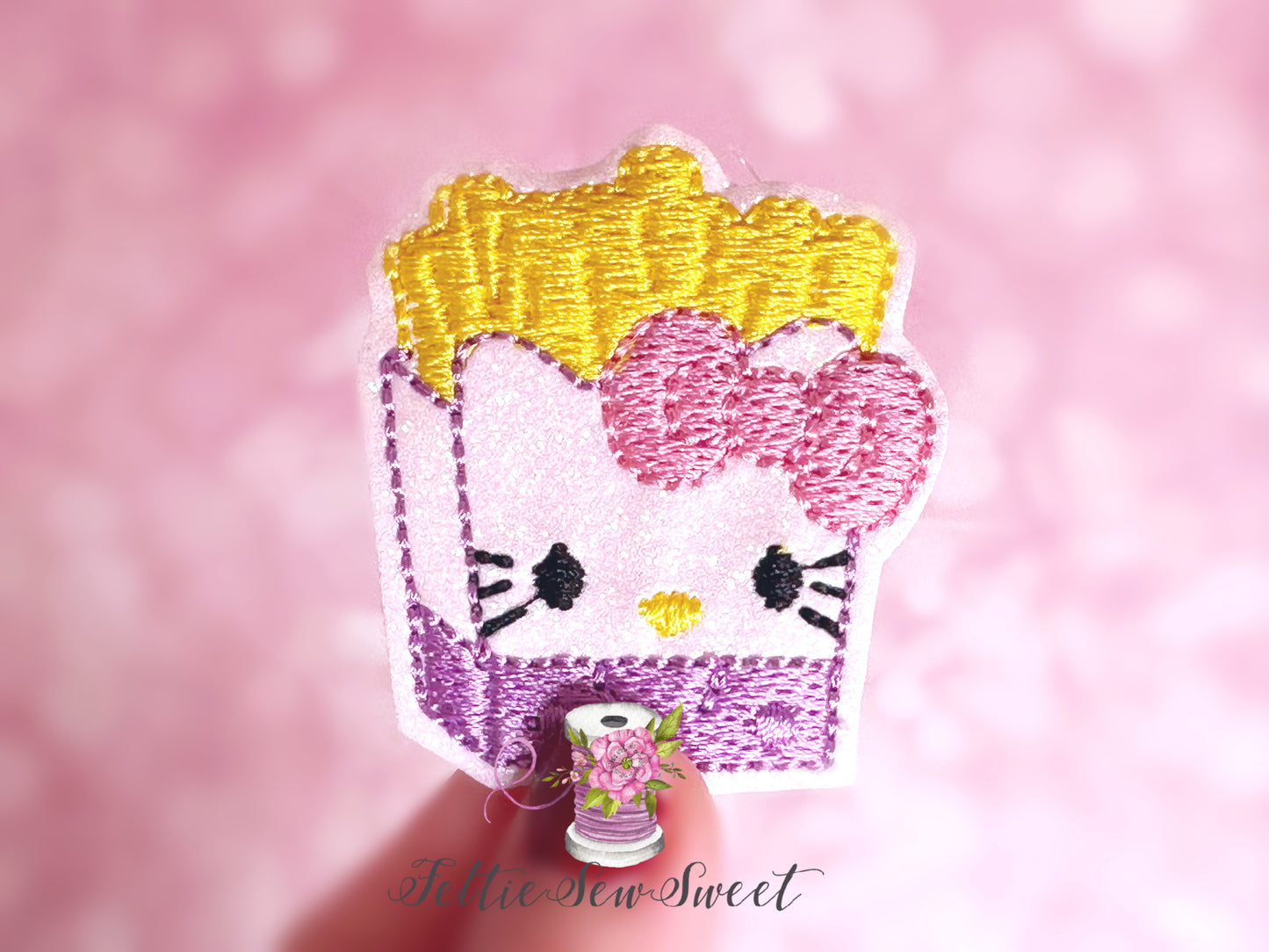 HK Cat French Fries Felties, Exclusive Felties