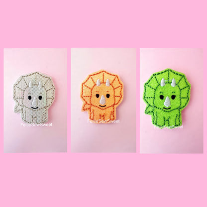 Triceratops Dino Felties, Animal Felties