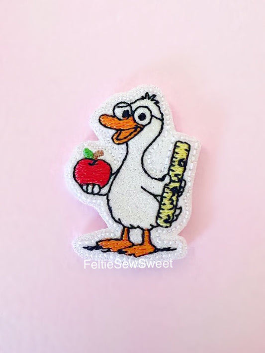 Teacher Goose Felties, School Felties