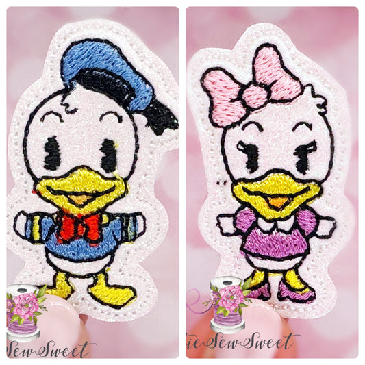 Boy and Girl Duck Felties, Movie inspired Felties