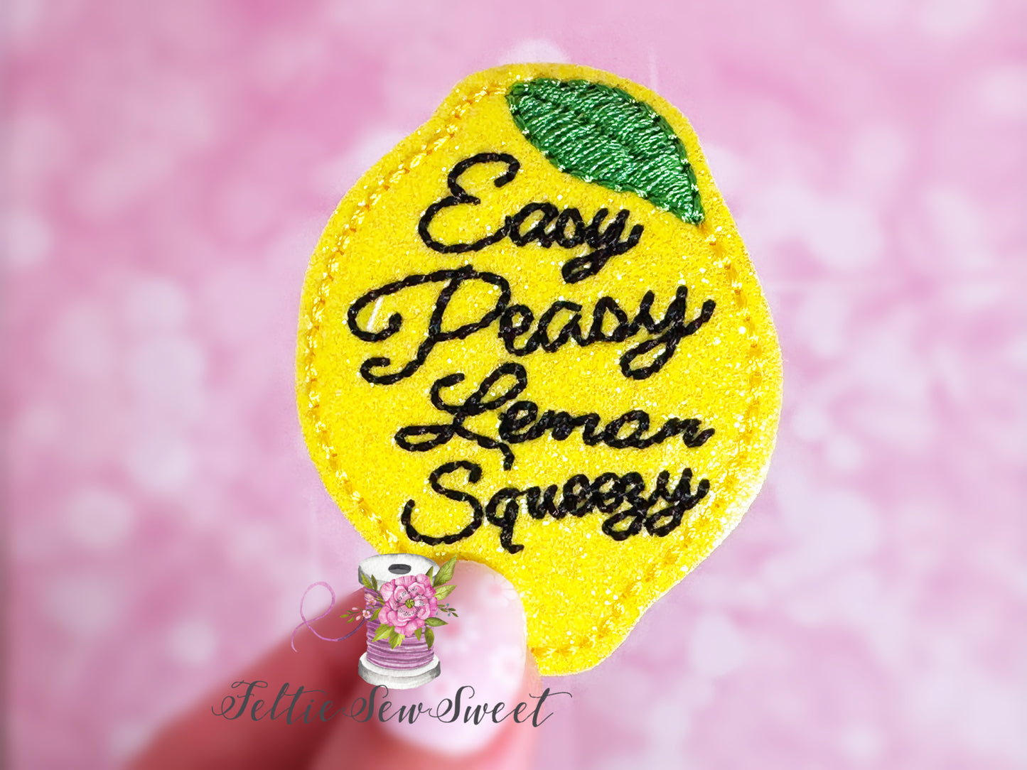 Easy Peasy Lemon Squeezy Felties, Food and Drinks Felties