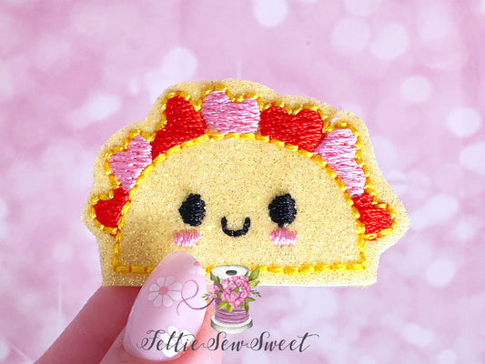 Taco Hearts Felties, Food and Drink Felties