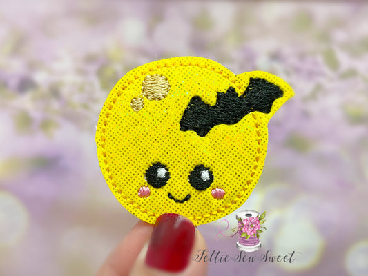 Silly Moon Feltie, Halloween Felties