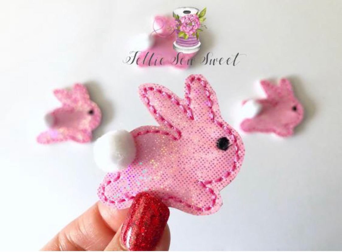 Pink Bunny Felties, Animal Felties