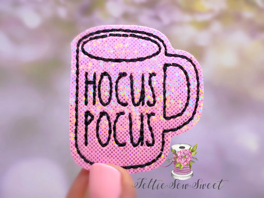 Hocus Pocus Inspired coffee cup feltie, movie Inspired Feltie