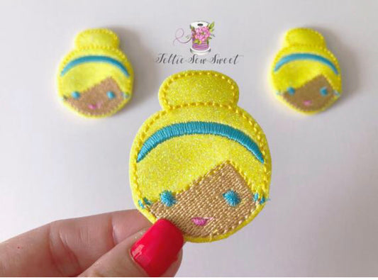 Princess Cindy Emoji Felties, Fairytale Felties