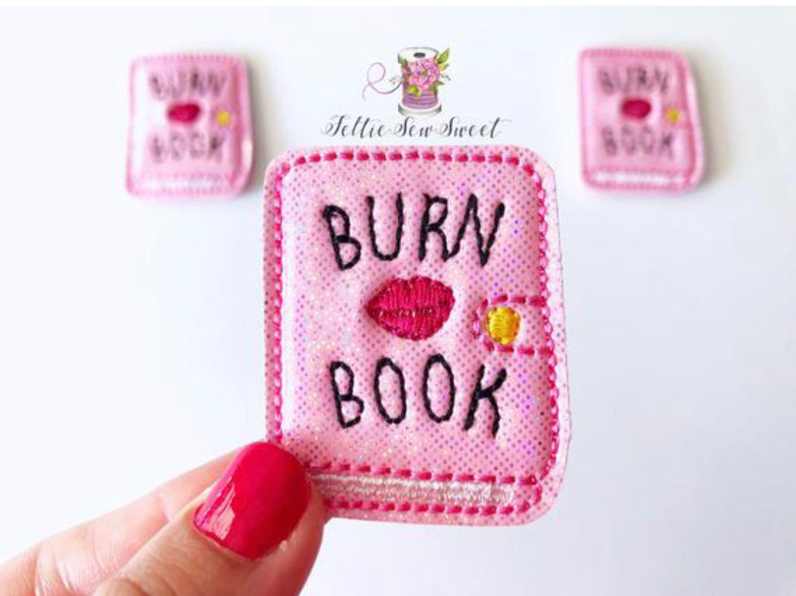 Burn Book Felties, Gilmore Felties, Movie Inspired felties