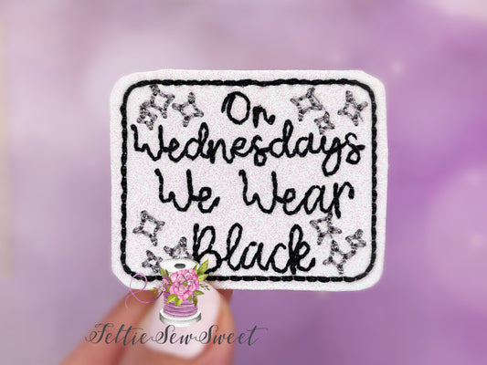 On Wednesday We wear Black  Felties, Miscellaneous Felties